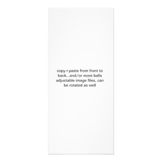 PixDezines Basketbal Coach Rack Kaarten Reclamekaart (Achterkant)