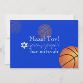 ✡ PixDezines Basketball Bar Mitzvah/DIY Color Kaart (Voorkant)