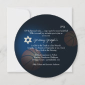 PixDezines Basketball Bar Mitzvah/DIY Color Kaart (Achterkant)