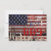 PixDezines BBQ, 4de juli uitnodigingen (Voorkant)