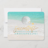 PixDezines Beach/Ocean/Starfish/Save the Date Save The Date (Voorkant)