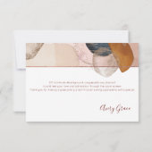 PixDezines BEDANKT Bat Mitzvah Waterverf Shapes (Achterkant)