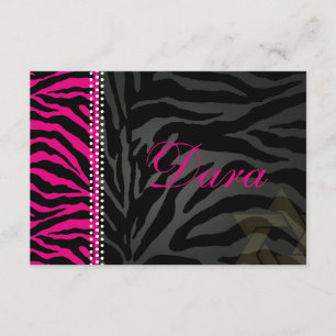 PixDezines bedankt je roze Zebra, Bat Mitzvah