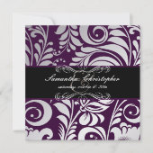 PixDezines Bellissimo Damask, Custom Color! Kaart (Voorkant)