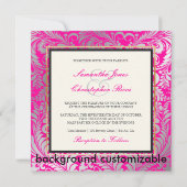 PixDezines Bellissimo  Damask Kaart (Achterkant)