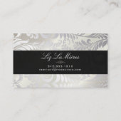 PixDezines Bellissimo  Damask Visitekaartje (Achterkant)