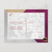 PixDezines Bewaar de datum/moderne doe-het-zelf kl Aankondigingskaart (Achterkant)