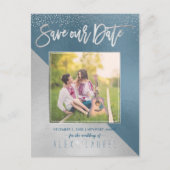 PixDezines Bewaar de datum/moderne doe-het-zelf kl Aankondigingskaart (Voorkant)