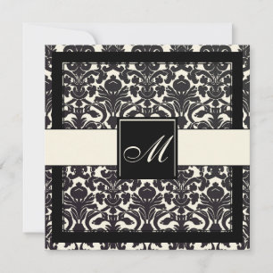 PixDezines Black Flora Damask/DIY background! Kaart