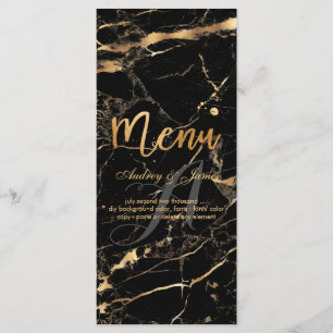PixDezines Black Marble/Shine Menu/Faux Gold Menu