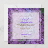 PixDezines Blauwe Hortensia Kaart (Achterkant)