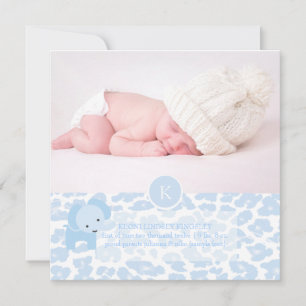 PixDezines blauwe luipaard + olifant Aankondiging