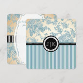 PixDezines blauwgroen blauw/toile/rozen (Voorkant / Achterkant)