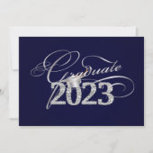 PixDezines Bling, Bling/diy kleur 2023 afstuderen Kaart (Voorkant)