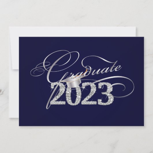 PixDezines Bling, Bling/diy kleur 2023 afstuderen Kaart (Voorkant)