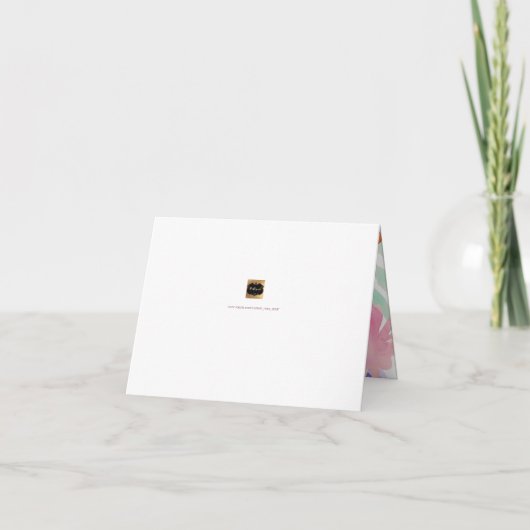 PixDezines Bloemen Waterverf/Be Mijn Bruidsmeisje (Achterkant)