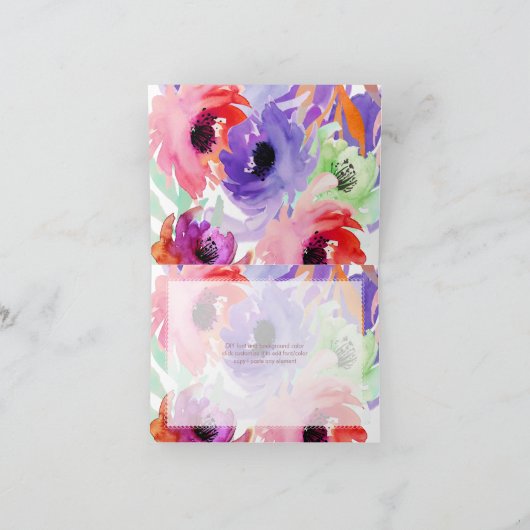 PixDezines Bloemen Waterverf/Be Mijn Bruidsmeisje (Binnen)