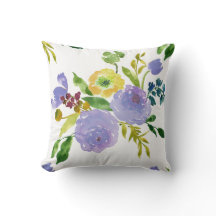 PixDezines Bloemen Waterverf/Ranunculus/Paarse