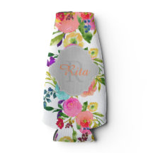 PixDezines Bloemenaquarel/DIY-achtergrond