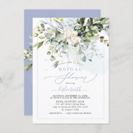 PixDezines Blue Gum Eucalyptus Vrijgezellenfeest Kaart