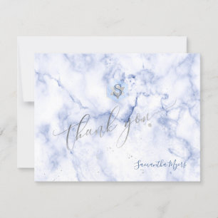 PixDezines Blue Honeycomb Mitzvah Dank je ✡ RSVP Kaartje