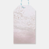 PixDezines Blush Beach+Champagne Bubbles Tx U Cadeaulabel (Achterkant)
