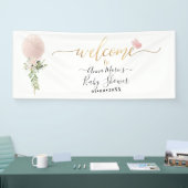 PixDezines Blush Glitter Ballon Elk Evenement Welk Spandoek (Beurs)