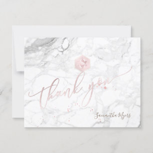 PixDezines Blush Honeycomb Mitzvah Dank je kaart✡ RSVP Kaartje