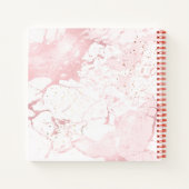 PIXDEZINES BLUSH MARBLE JOURNAL NOTITIEBOEK (Achterkant)