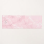 PixDezines Blush Pink Rose Quartz Yogamat (Voorkant (horizontaal))