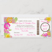 PixDezines Boarding Pass Hibiscus Leis/diy bckgran Kaart (Voorkant)