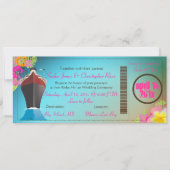 PixDezines Boarding Pass/Love Boat/Cruise Ship Kaart (Voorkant)