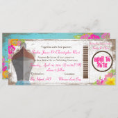 PixDezines Boarding Pass/love boot/diy background Kaart (Voorkant / Achterkant)