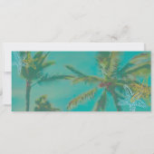 PixDezines boardingpass strand Kaart (Achterkant)