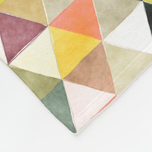 PixDezines BOHO GEOMETRISCH/verstelbaar Fleece Deken (Hoek)