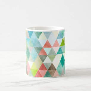 PixDezines Boho Geometrische/verstelbare driehoeke Koffiemok