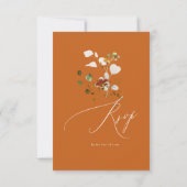 PixDezines Boho H2 Herfst Garden Flowers RSVP (Achterkant)