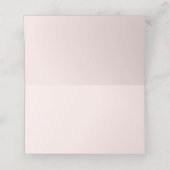 PixDezines Boho Herfst Garden Flowers Monogram Plaatskaartje (Binnenkant ongevouwen)