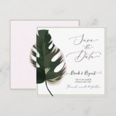 PixDezines bonte monsterbladeren Kaart (Voorkant / Achterkant)