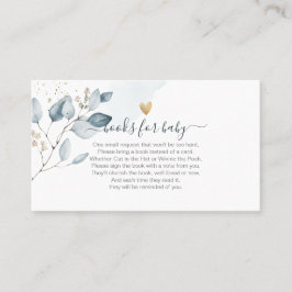 PixDezines Book Request, Blue Gum Eucalyptus Plaatskaartje