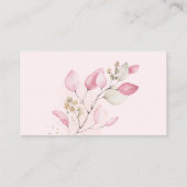 PixDezines Book Request, Blush Gum Eucalyptus Informatiekaartje (Achterkant)