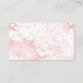 PixDezines Book Request, Blush Marble+Hearts Enclo Plaatskaartje (Achterkant)