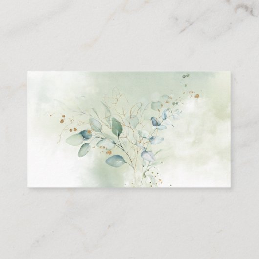 PixDezines Book Request H2 Eucalyptus Enclosure Plaatskaartje (Achterkant)