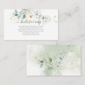 PixDezines Book Request H2 Eucalyptus Enclosure Plaatskaartje (Voorkant / Achterkant)