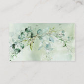 PixDezines Book Request, Waterverf Eucalyptus Plaatskaartje (Achterkant)