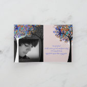 PixDezines boom van het leven/dank u/karton Bedankkaart (Binnen)