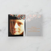 PixDezines-boom van het leven/dankuwel/DIYbackgrou Bedankkaart (Binnen)