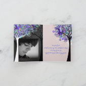 PixDezines-boom van het leven/dankuwel/DIYbackgrou Bedankkaart (Binnen)