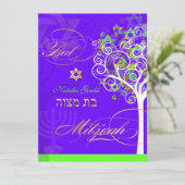 PixDezines boom van het leven/dij kleur Kaart (Staand voorkant)