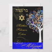 PixDezines boom van het leven mitzvah/DIY kleur Kaart (Voorkant)